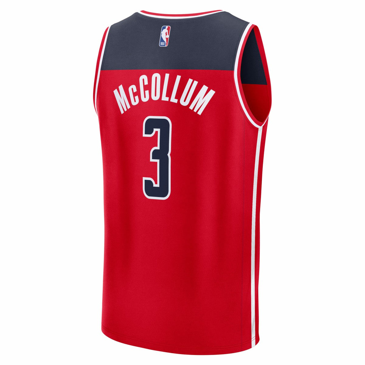 CJ McCollum Washington Wizards Youth Fast Break Replica Player Jersey - Icon Edition - Red | NBA Jerseys