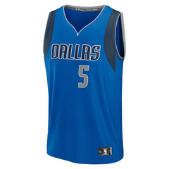 Fanatics - D'Angelo Russell Dallas Mavericks Fast Break Replica Player Jersey - Icon Editi- Blue