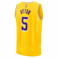 Fanatics - Deandre Ayton Los Angeles Lakers Fast Break Replica Player Jersey - Icon Edition - Gold