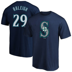 Cal Raleigh Seattle Mariners Fanatics Big & Tall Name & Number T-Shirt On Sale