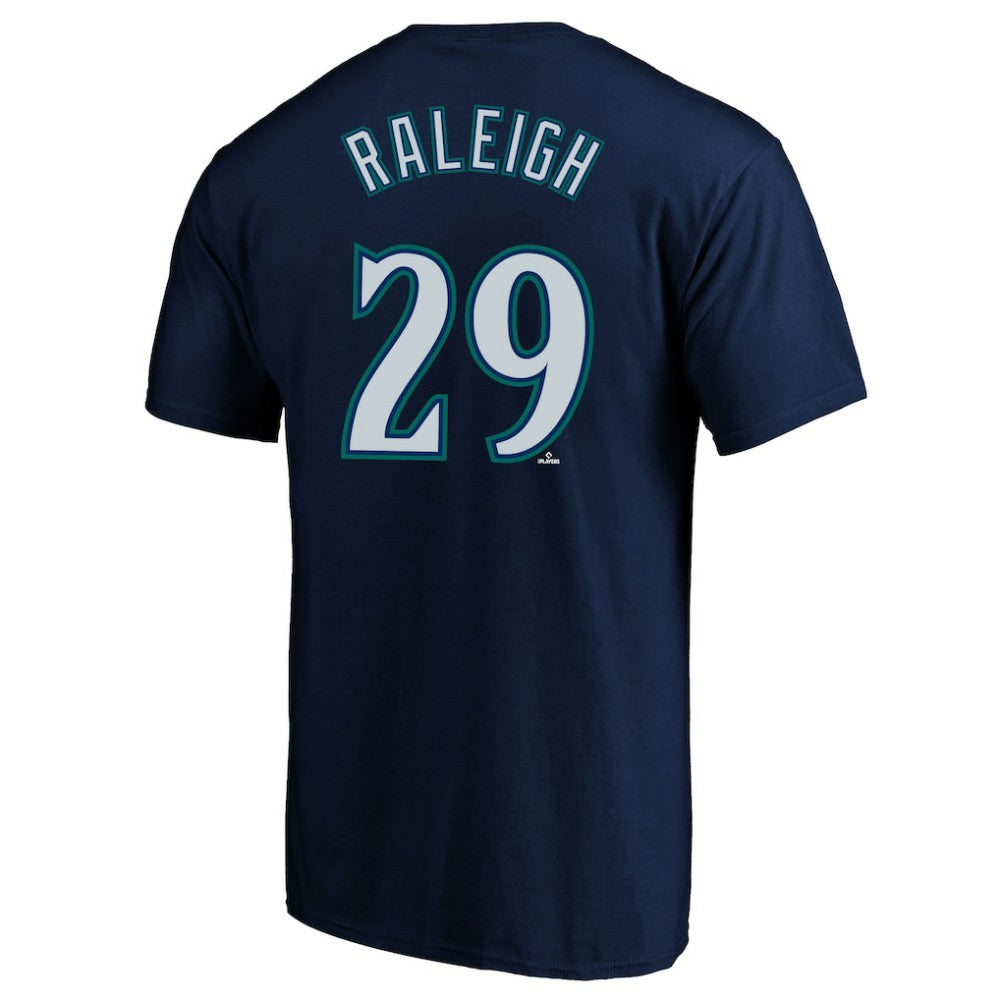 Cal Raleigh Seattle Mariners Fanatics Big & Tall Name & Number T-Shirt On Sale