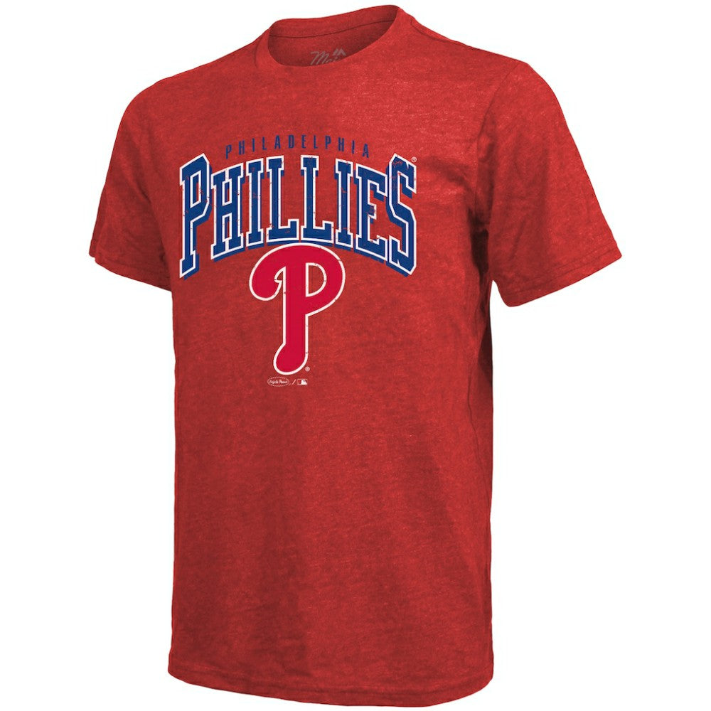 Bryce Harper Philadelphia Phillies Majestic Threads Triblend Name & Number T-Shirt Online