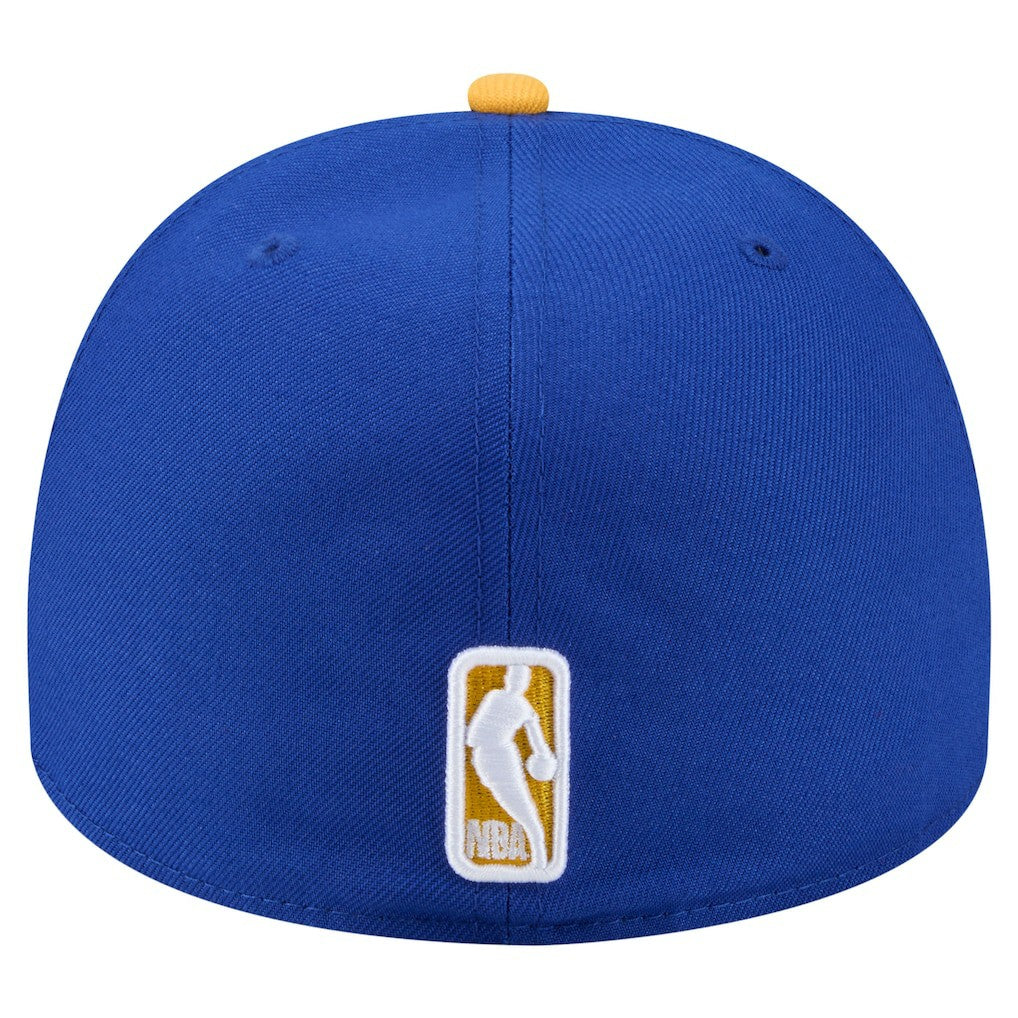 New Era - Golden State Warriors Injection Cartoon Logo A-Frame 59FIFTY Fitted Hat - Royal