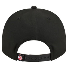 New Era - Atlanta Hawks Injection Cartoon Logo A-Frame 9FIFTY Adjustable Hat - Black