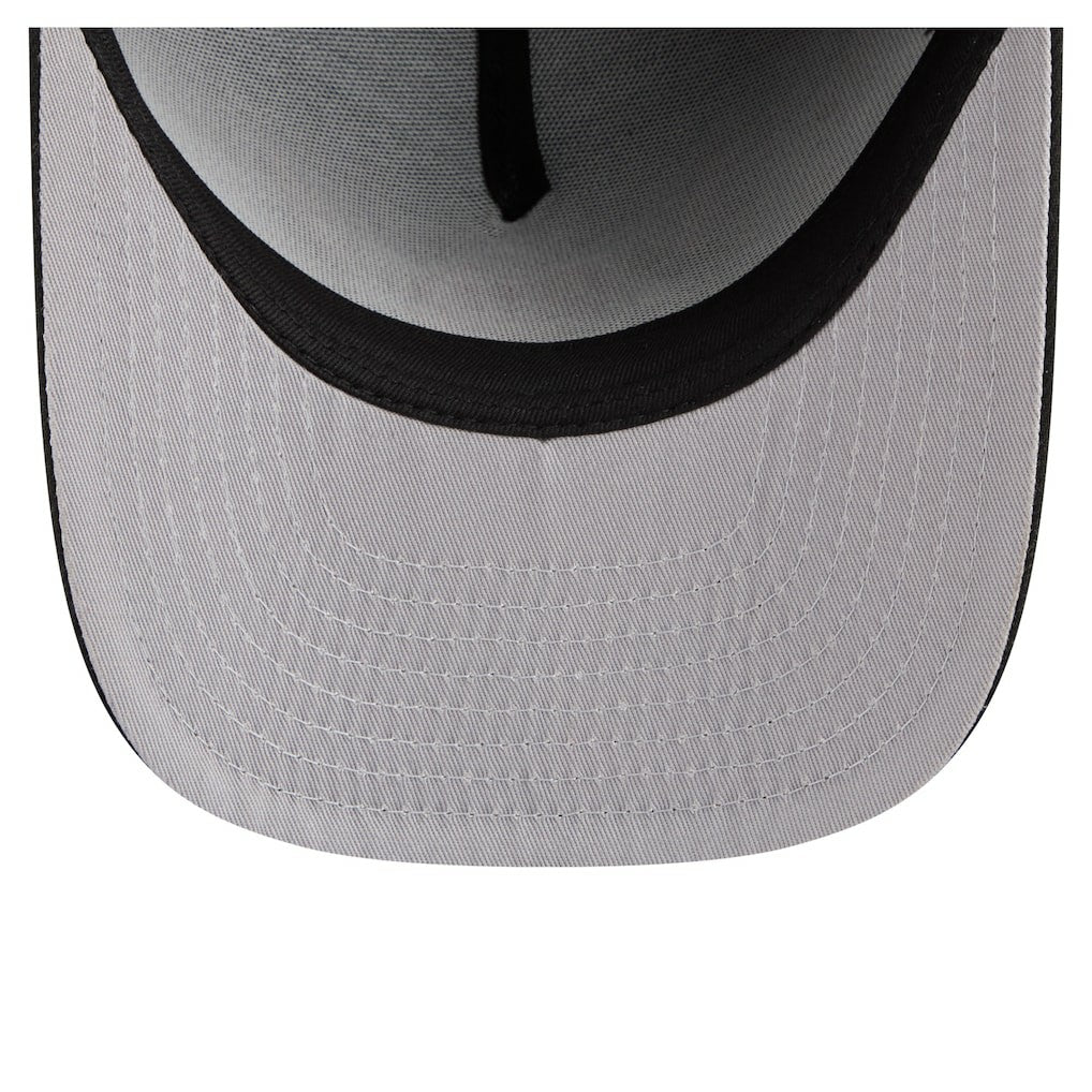 New Era - Atlanta Hawks Injection Cartoon Logo A-Frame 9FIFTY Adjustable Hat - Black