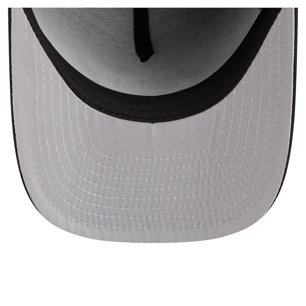New Era - Atlanta Hawks Injection Cartoon Logo A-Frame 9FIFTY Adjustable Hat - Black
