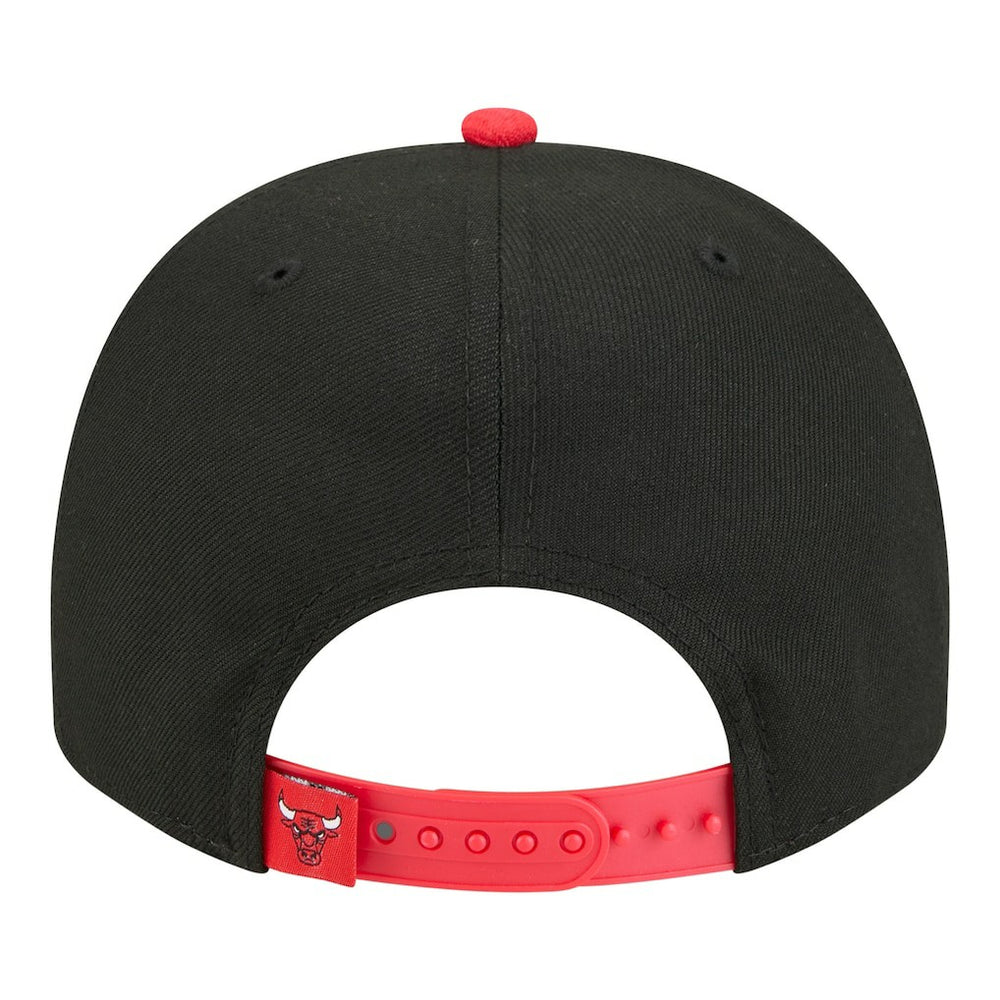 New Era - Chicago Bulls Injection Cartoon Logo A-Frame 9FIFTY Adjustable Hat - Black