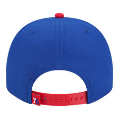 New Era - Philadelphia 76ers Injection Cartoon Logo A-Frame 9FIFTY Adjustable Hat - Royal