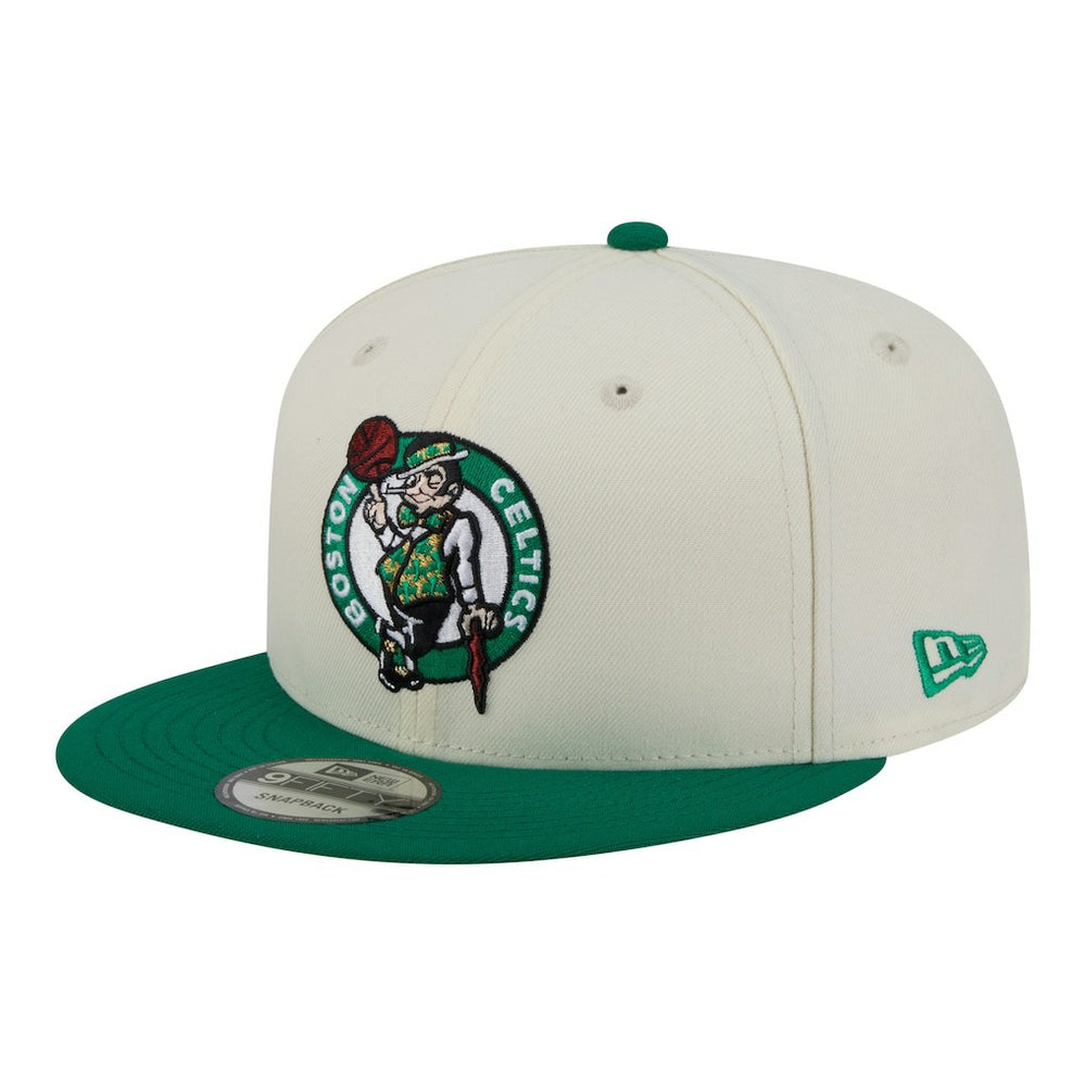 New Era - Boston Celtics Injection Localized 9FIFTY Snapback Hat - White