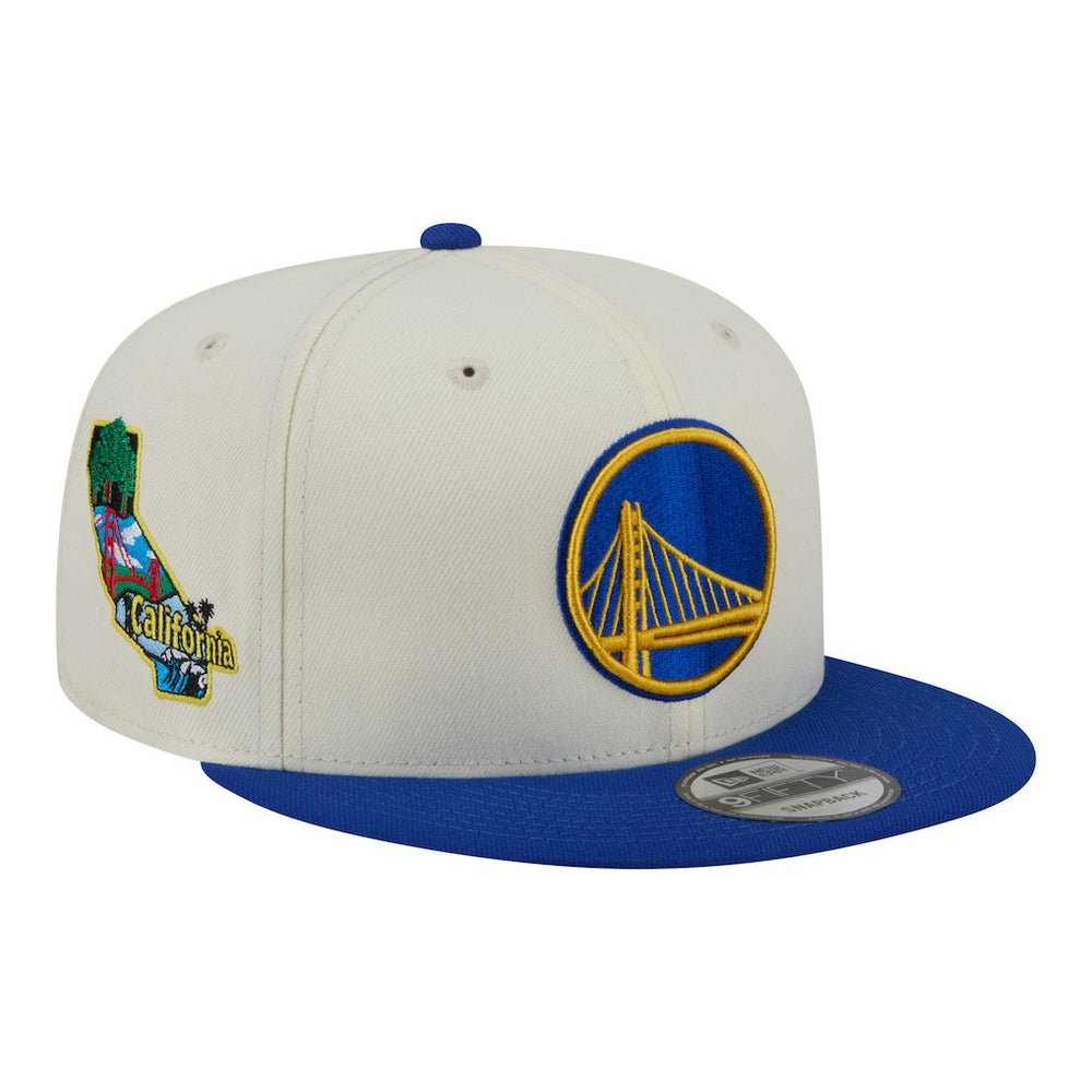 New Era - Golden State Warriors Injection Localized 9FIFTY Snapback Hat - White