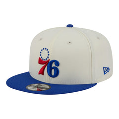 New Era - Philadelphia 76ers Injection Localized 9FIFTY Snapback Hat - White