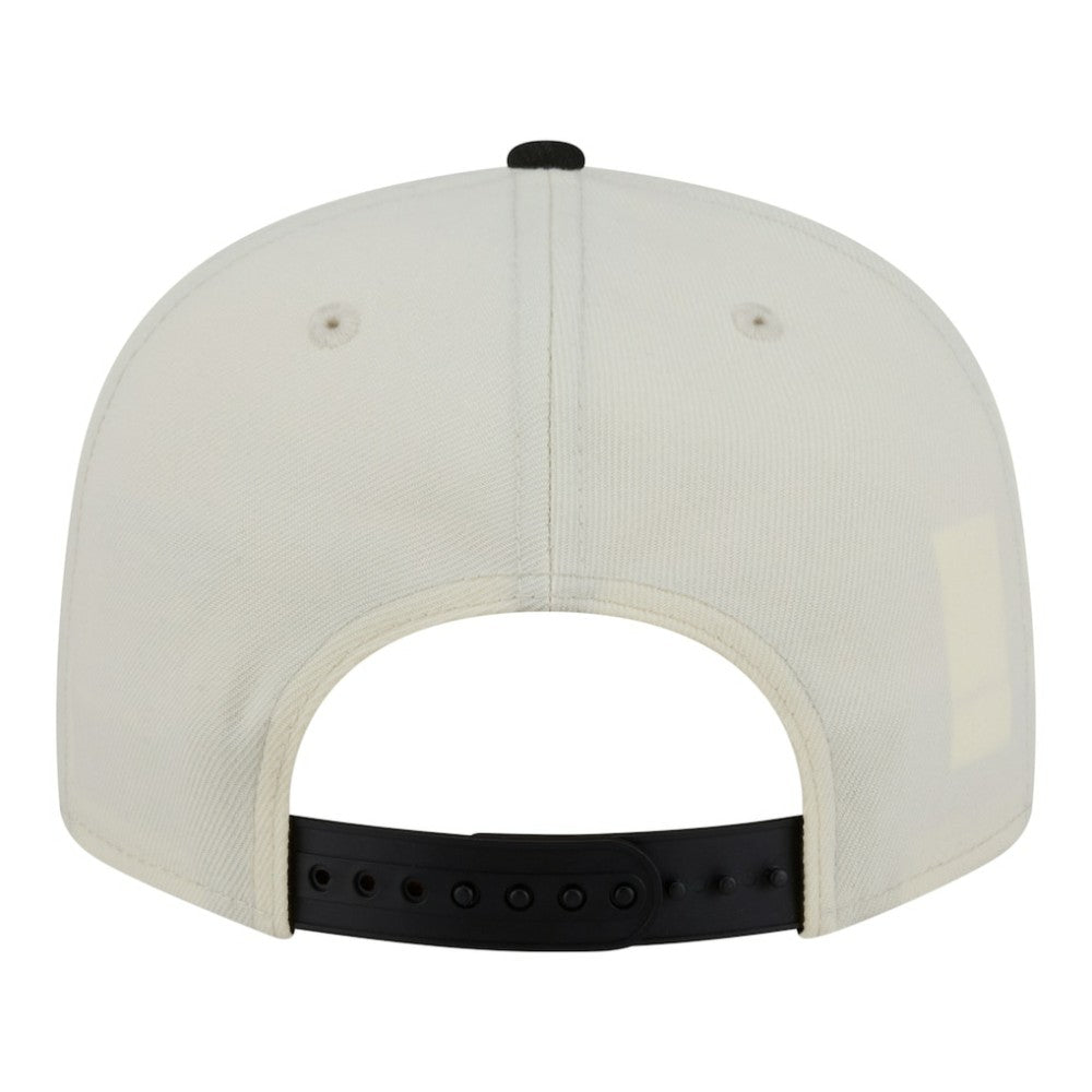Boston Bruins New Era Injection Localized Two-Tone 9FIFTY Snapback Hat White/Black