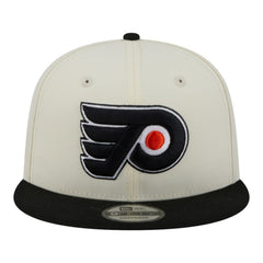 Philadelphia Flyers - New Era Injection Localized Two-Tone 9FIFTY Snapback Hat White/Black