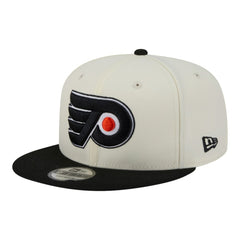 Philadelphia Flyers - New Era Injection Localized Two-Tone 9FIFTY Snapback Hat White/Black