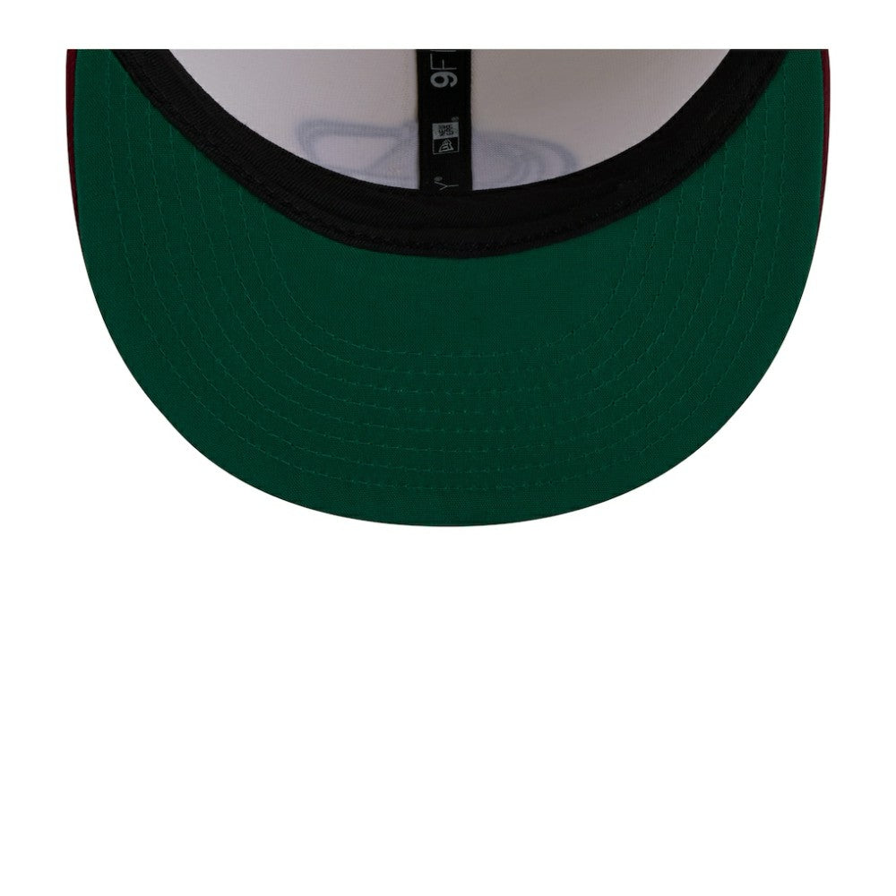 Colorado Avalanche - New Era Injection Localized Two-Tone 9FIFTY Snapback Hat White/Burgundy
