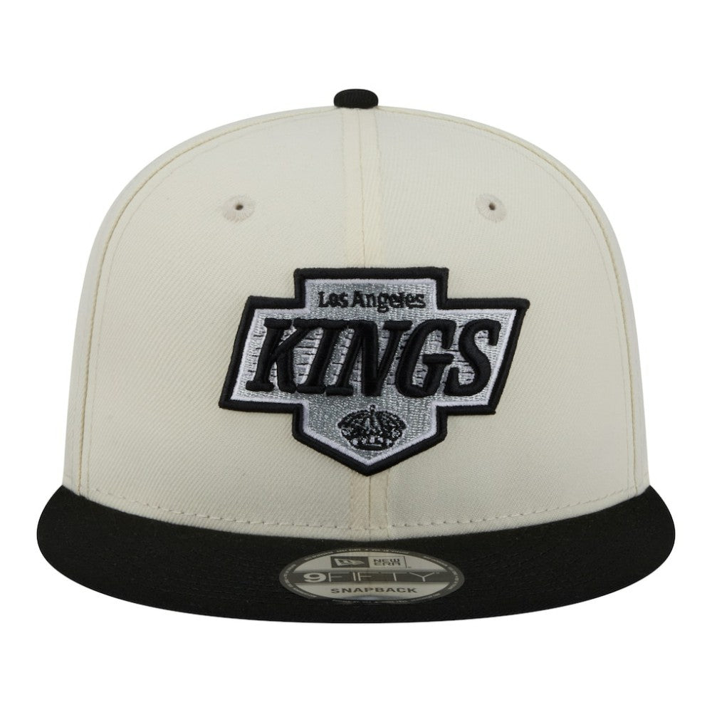 Los Angeles Kings - New Era Injection Localized Two-Tone 9FIFTY Snapback Hat White/Black