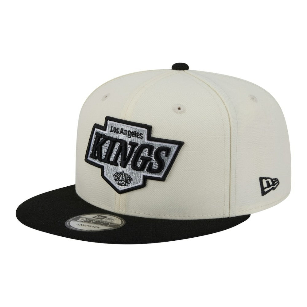 Los Angeles Kings - New Era Injection Localized Two-Tone 9FIFTY Snapback Hat White/Black