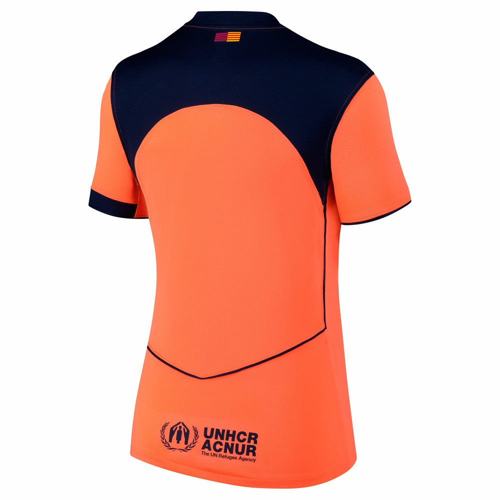Nike Barcelona Women's 2025/26 Third Replica Jerseys - Orange