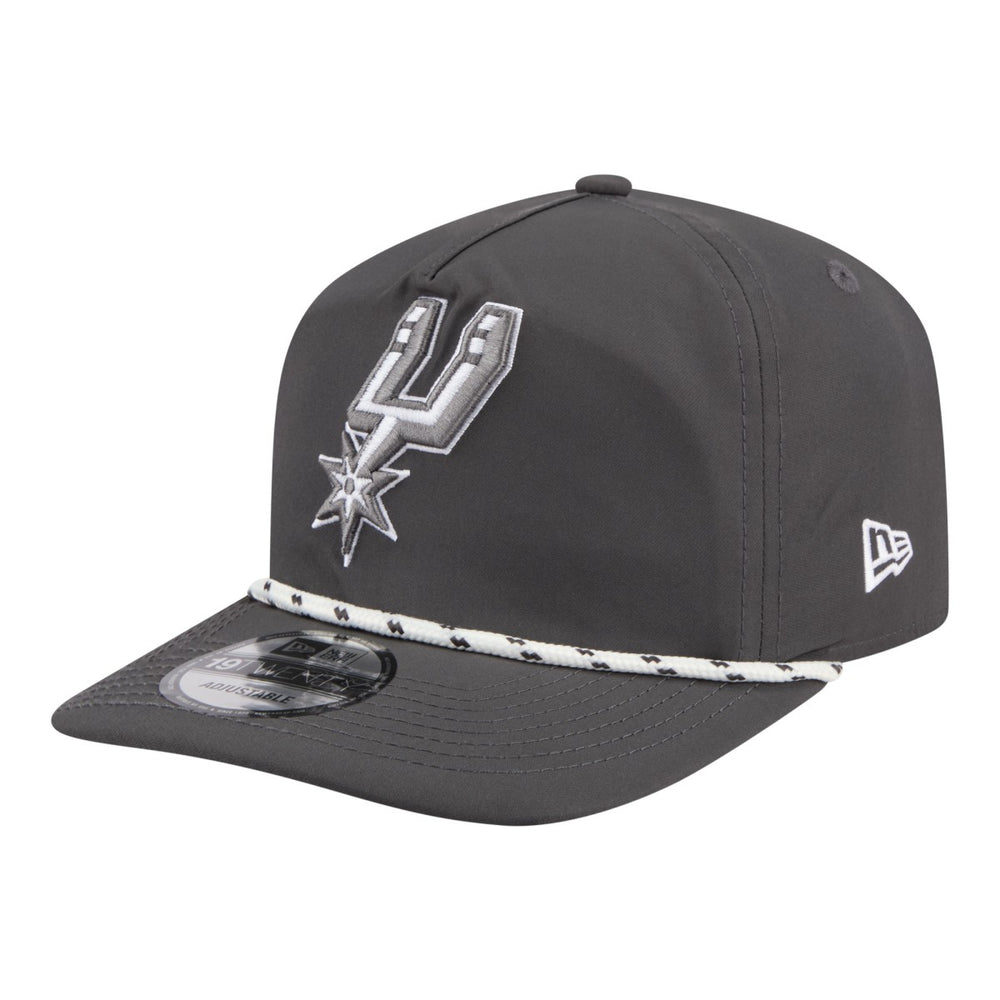 New Era - San Antonio Spurs Tonal Rope 19TWENTY Adjustable Hat - Graphite