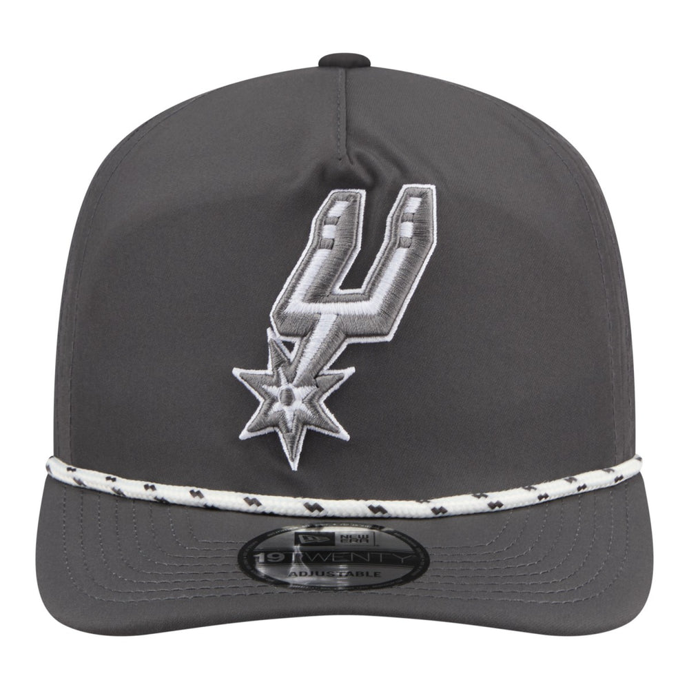 New Era - San Antonio Spurs Tonal Rope 19TWENTY Adjustable Hat - Graphite