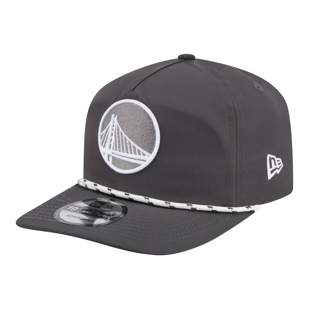 New Era - Golden State Warriors Tonal Rope 19TWENTY Adjustable Hat - Graphite
