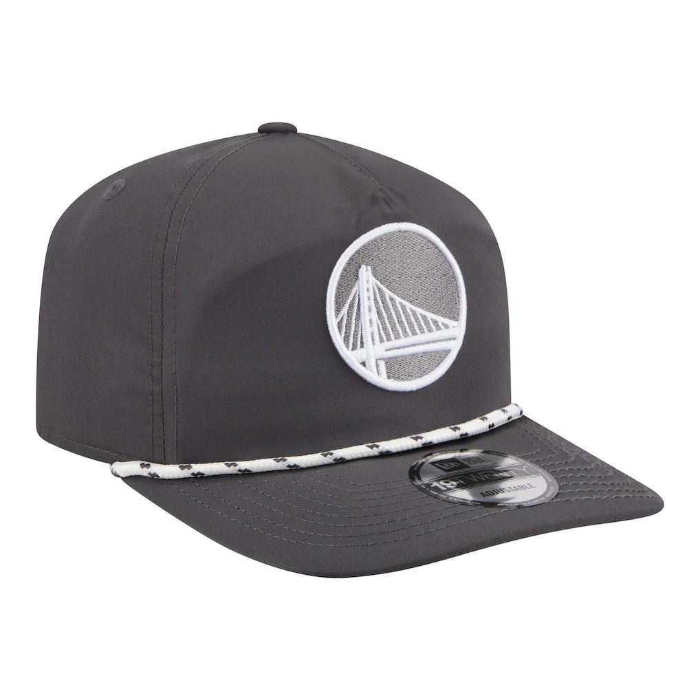 New Era - Golden State Warriors Tonal Rope 19TWENTY Adjustable Hat - Graphite