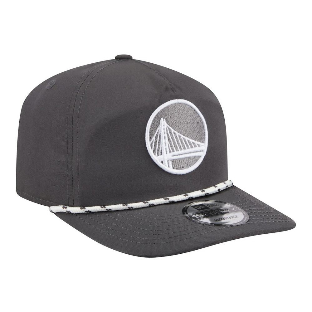 New Era - Golden State Warriors Tonal Rope 19TWENTY Adjustable Hat - Graphite