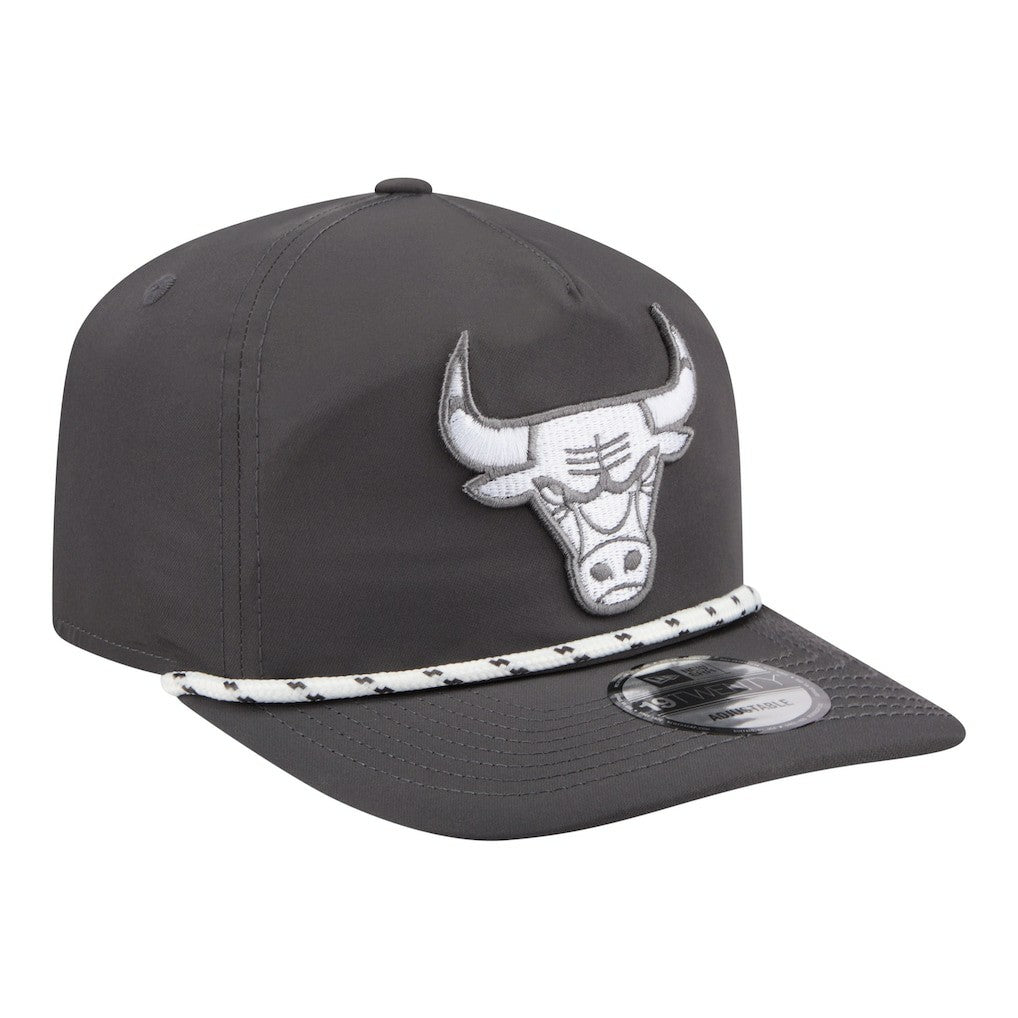 New Era - Chicago Bulls Tonal Rope 19TWENTY Adjustable Hat - Graphite