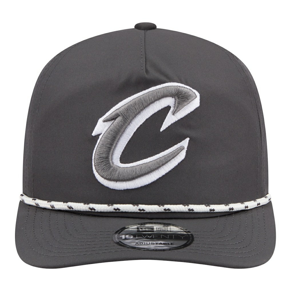 New Era - Cleveland Cavaliers Tonal Rope 19TWENTY Adjustable Hat - Graphite