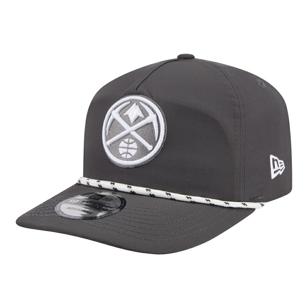 New Era - Denver Nuggets Tonal Rope 19TWENTY Adjustable Hat - Graphite