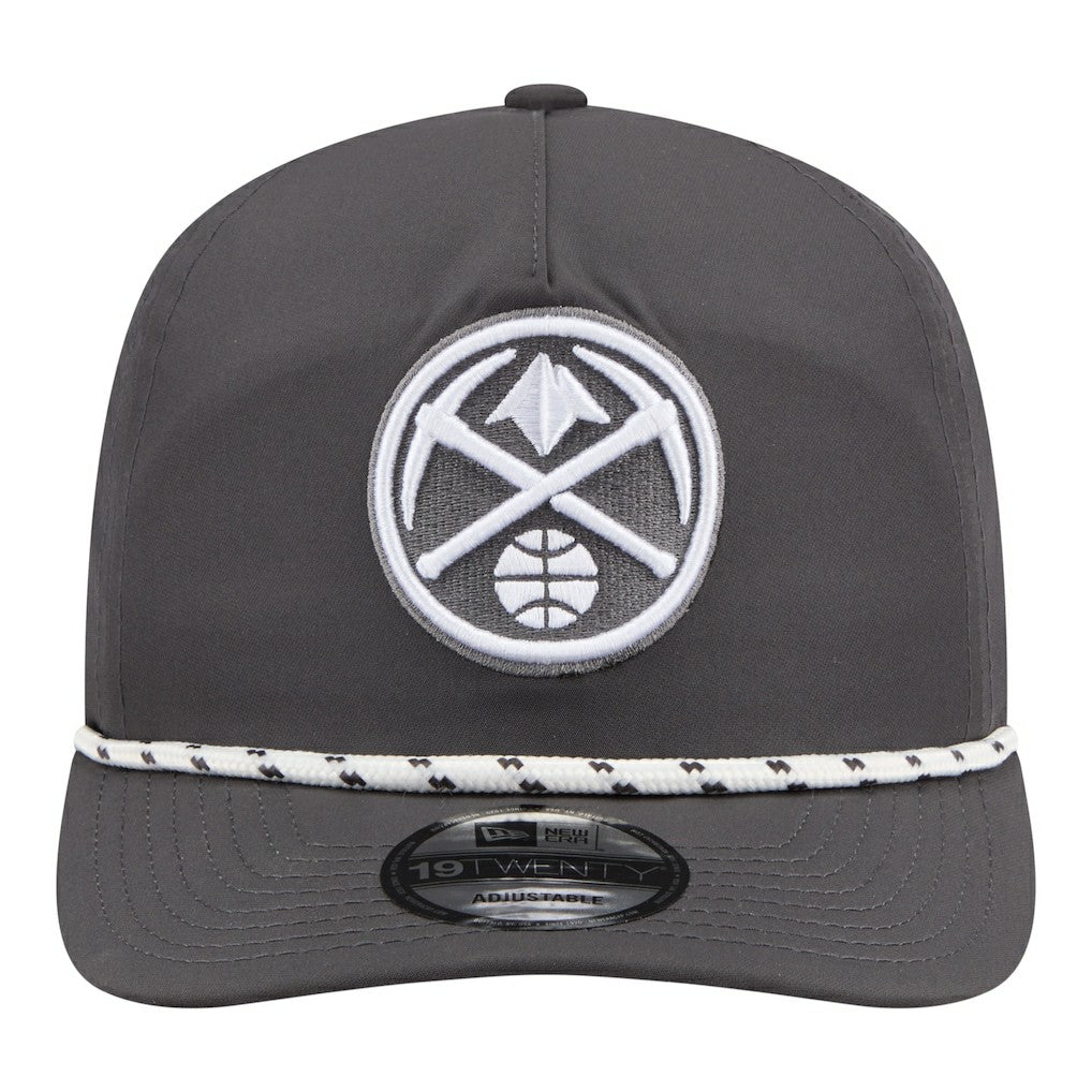 New Era - Denver Nuggets Tonal Rope 19TWENTY Adjustable Hat - Graphite