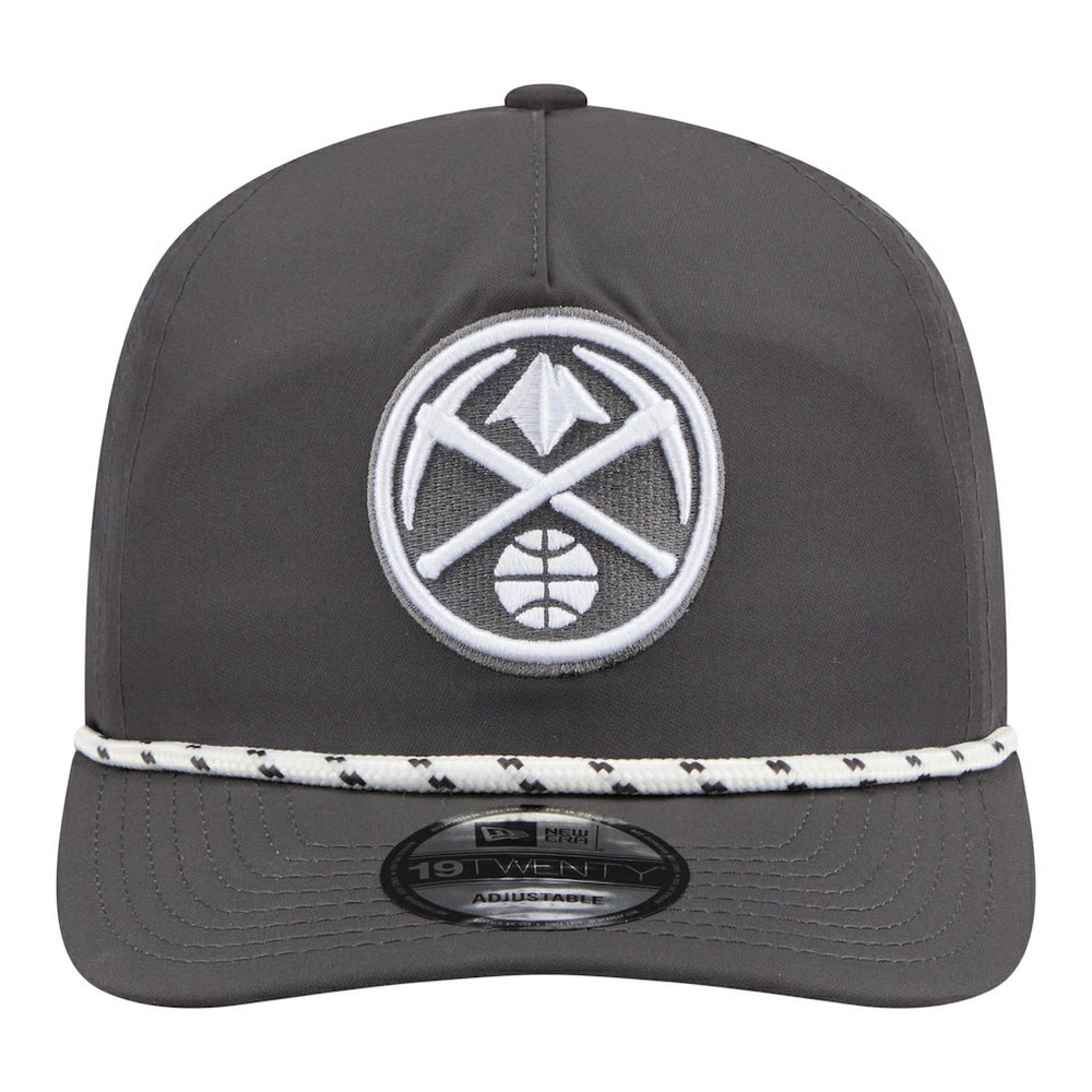 New Era - Denver Nuggets Tonal Rope 19TWENTY Adjustable Hat - Graphite