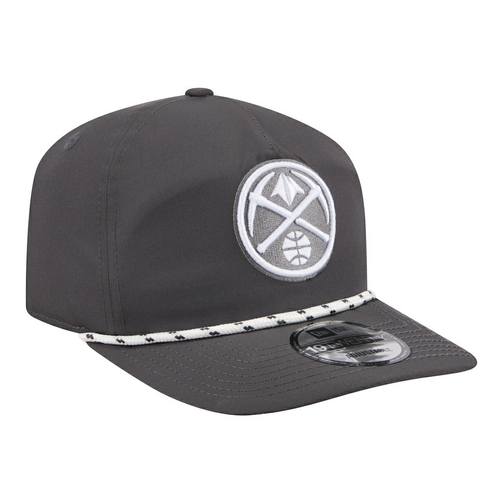 New Era - Denver Nuggets Tonal Rope 19TWENTY Adjustable Hat - Graphite