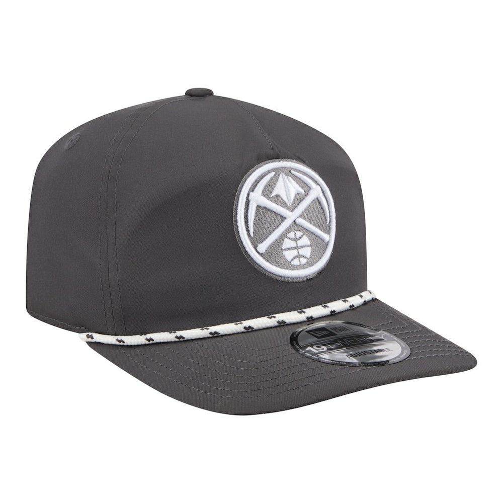 New Era - Denver Nuggets Tonal Rope 19TWENTY Adjustable Hat - Graphite