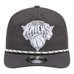 New Era - New York Knicks Tonal Rope 19TWENTY Adjustable Hat - Graphite