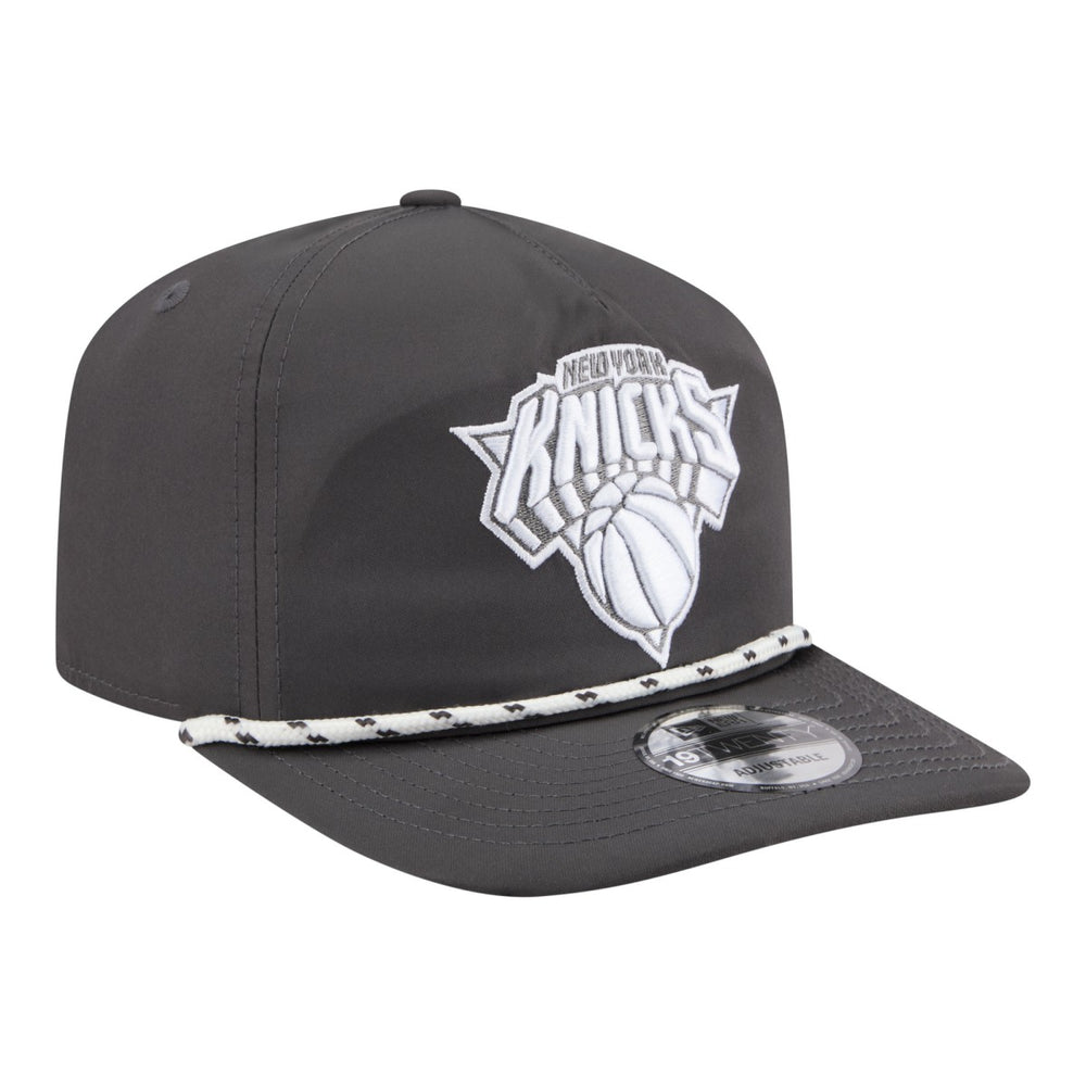 New Era - New York Knicks Tonal Rope 19TWENTY Adjustable Hat - Graphite