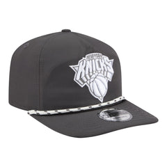 New Era - New York Knicks Tonal Rope 19TWENTY Adjustable Hat - Graphite