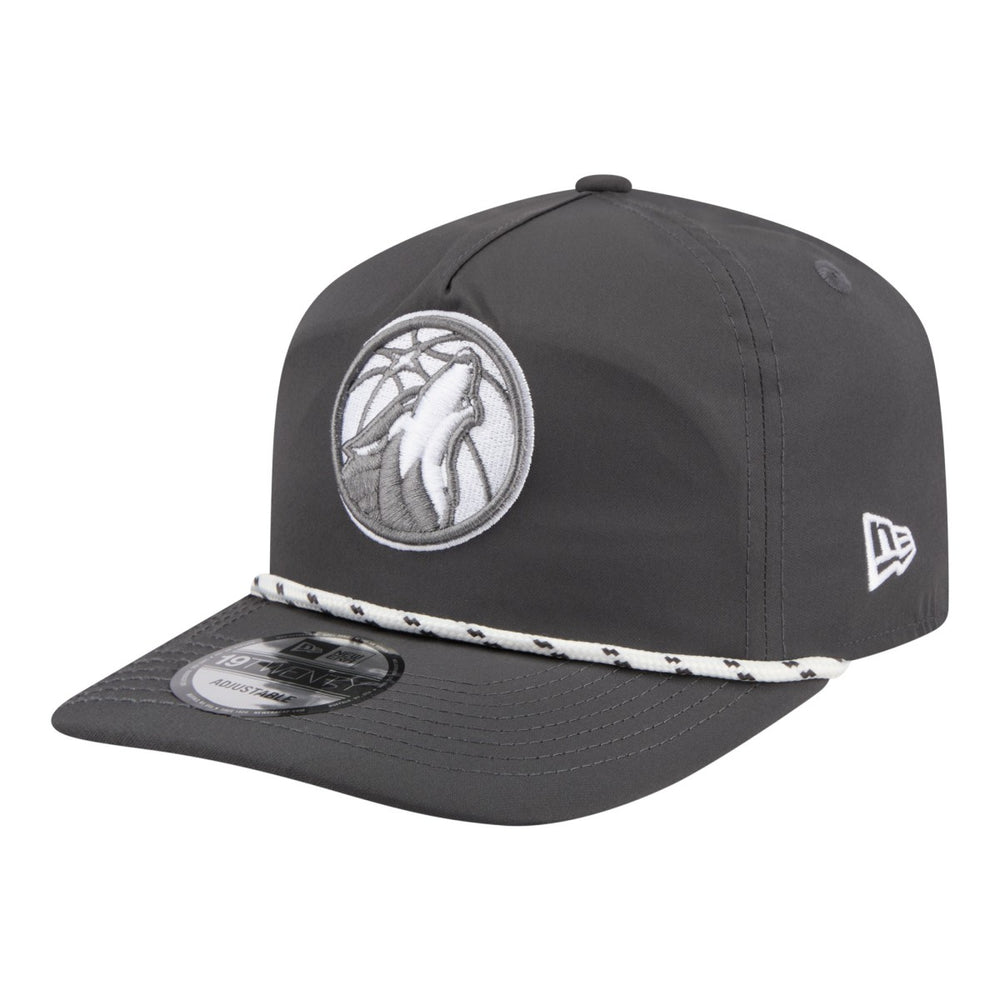 New Era - Minnesota Timberwolves Tonal Rope 19TWENTY Adjustable Hat - Graphite