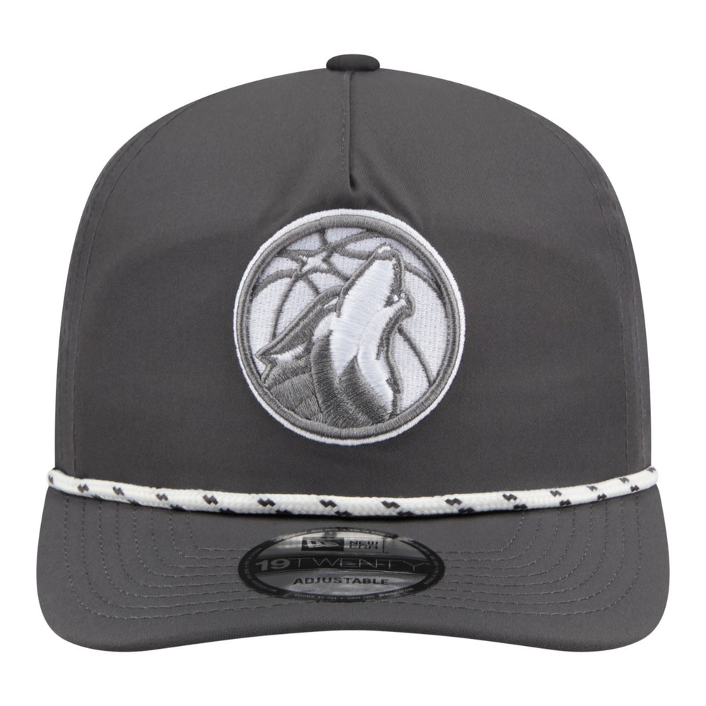 New Era - Minnesota Timberwolves Tonal Rope 19TWENTY Adjustable Hat - Graphite