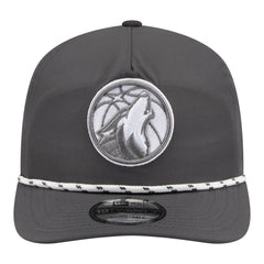 New Era - Minnesota Timberwolves Tonal Rope 19TWENTY Adjustable Hat - Graphite