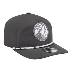 New Era - Minnesota Timberwolves Tonal Rope 19TWENTY Adjustable Hat - Graphite