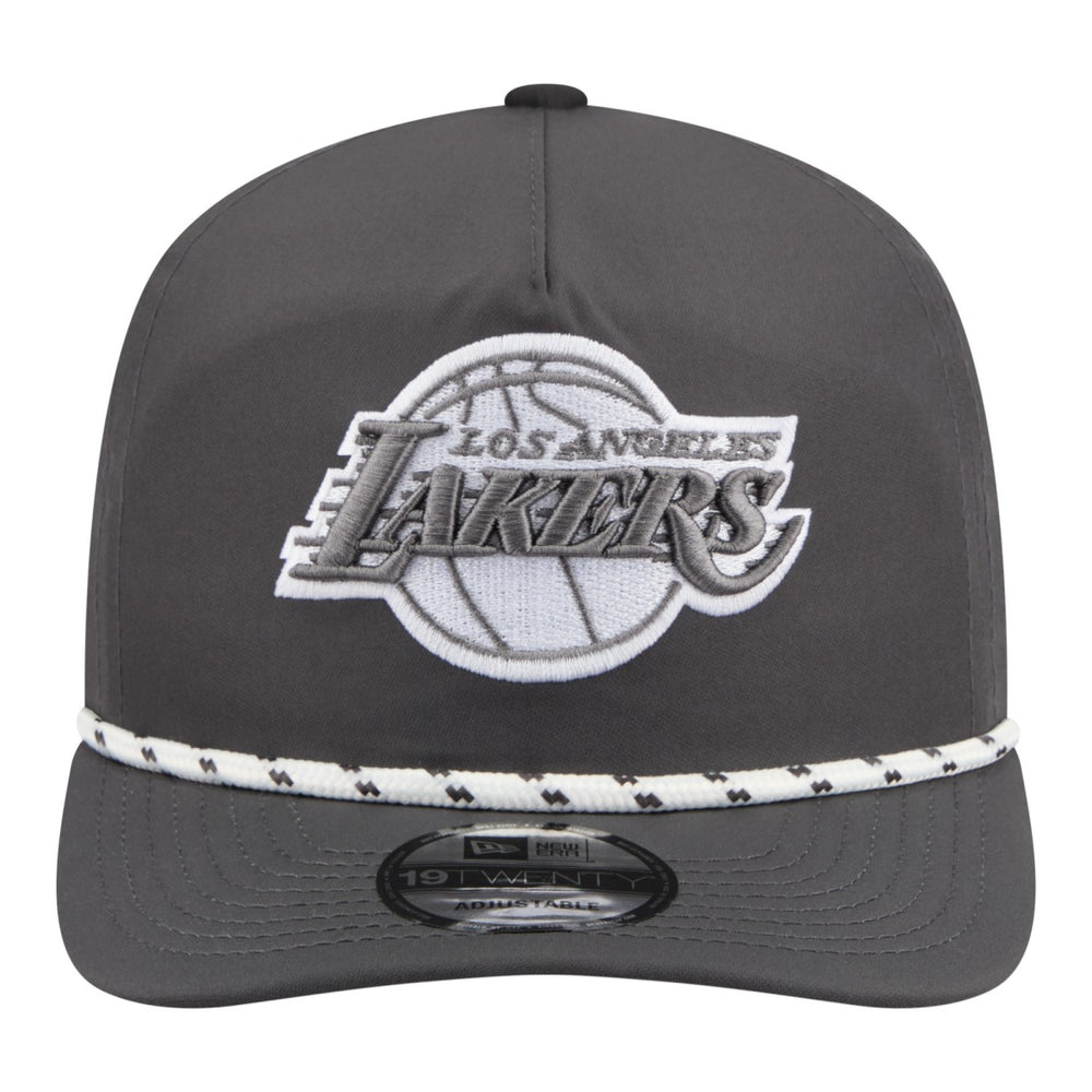 New Era - Los Angeles Lakers Tonal Rope 19TWENTY Adjustable Hat - Graphite