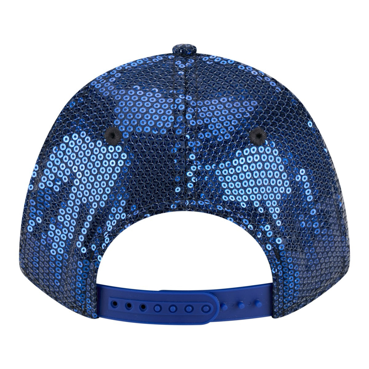 New Era - New York Knicks Women's Sequin M-Crown 9FORTY Adjustable Hat - Blue