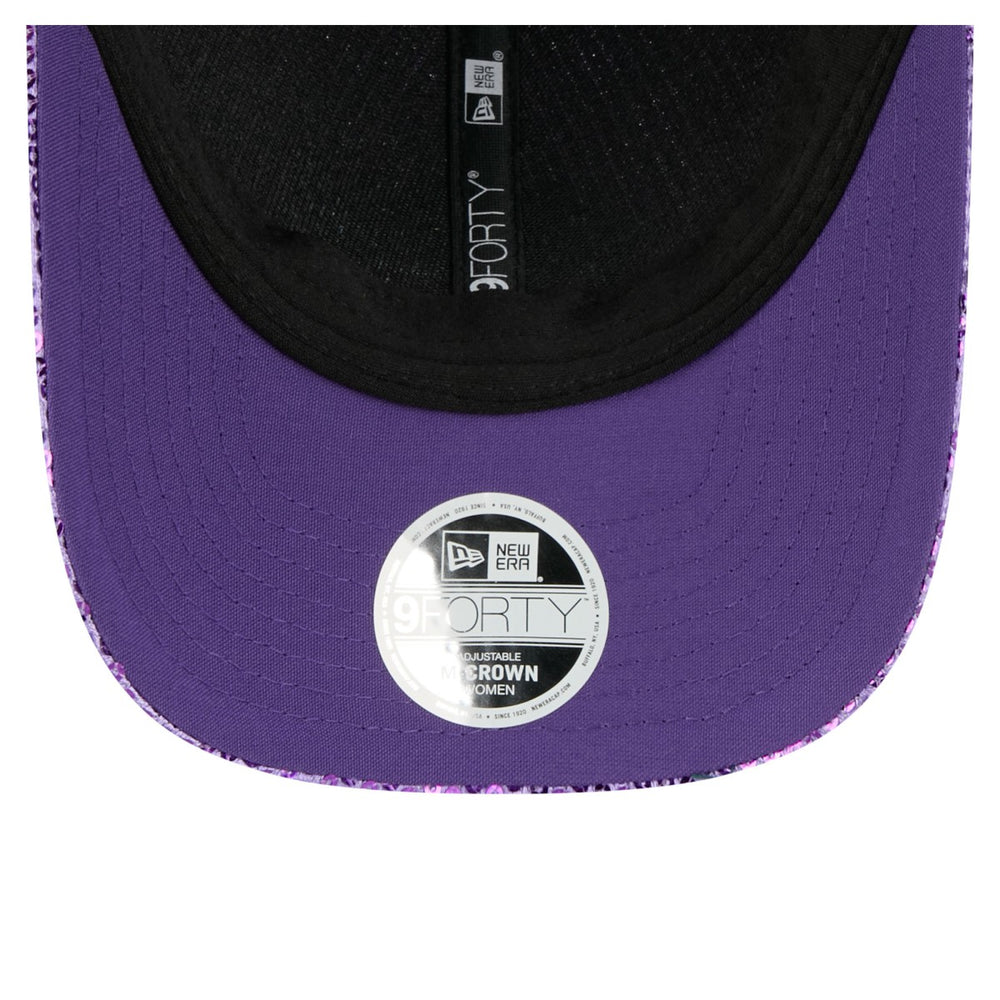 New Era - Los Angeles Lakers Women's Sequin M-Crown 9FORTY Adjustable Hat - Purple