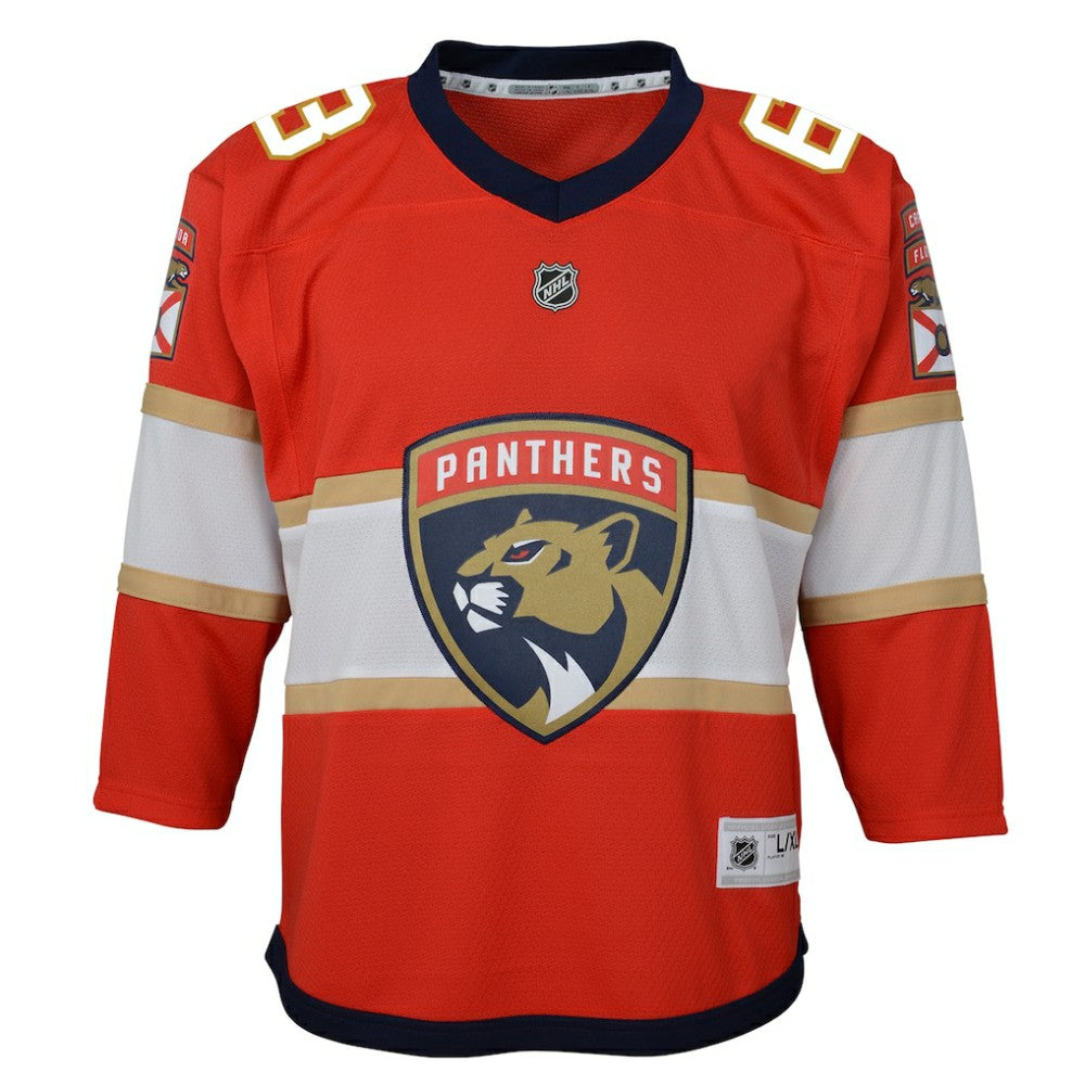Brad Marchand Florida Panthers Outerstuff Youth Home Replica Jersey - Red | NHL Jerseys