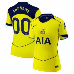 Nike Tottenham Hotspur Women's 2025/26 Third Replica Custom Jerseys - Yellow