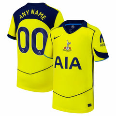 Nike Tottenham Hotspur Youth 2025/26 Third Replica Custom Jerseys - Yellow