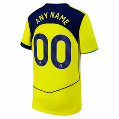 Nike Tottenham Hotspur Youth 2025/26 Third Replica Custom Jerseys - Yellow