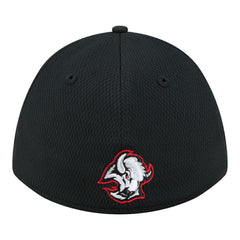 Buffalo Sabres - New Era Oversized Logo M-Crown Flex 39THIRTY Hat Black