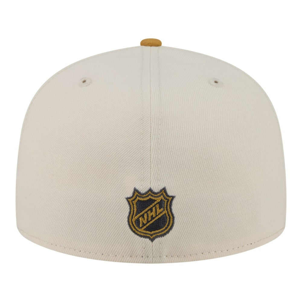 Anaheim Ducks - New Era Colorpack Two-Tone 59FIFTY Fitted Hat Cream/Tan